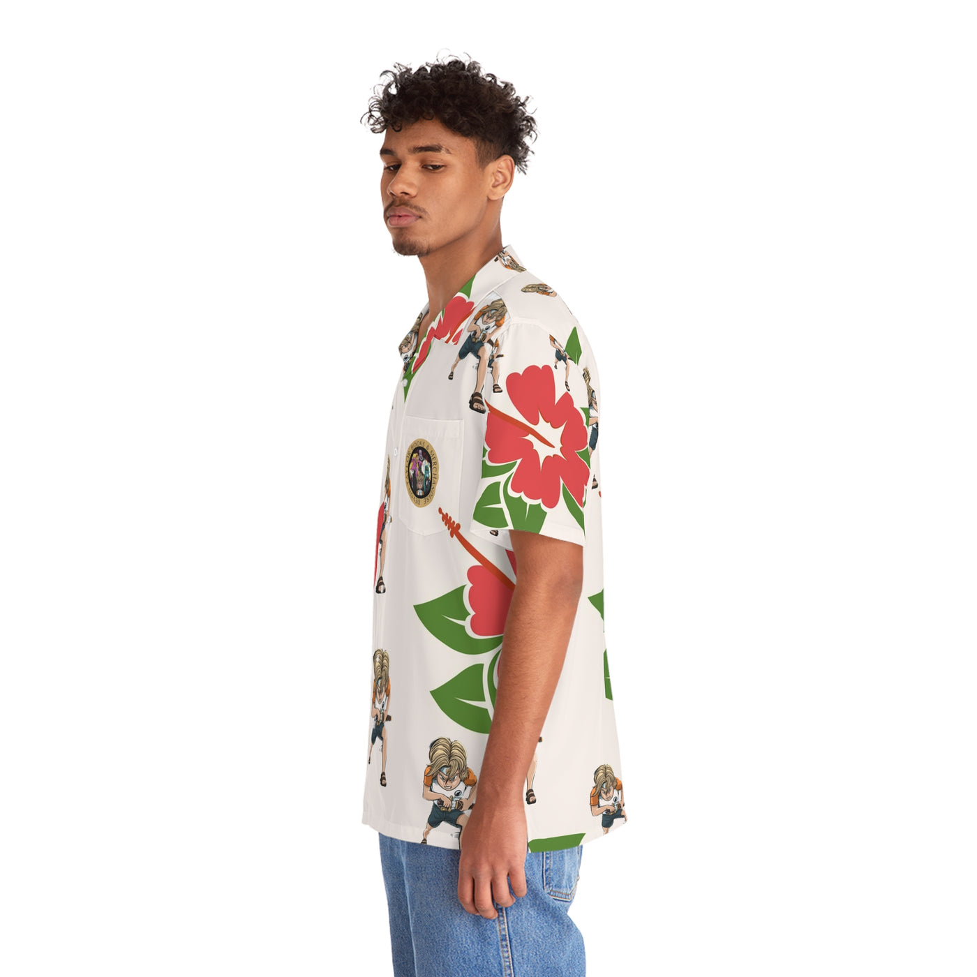 Icurus Men's Hawaiian Shirt (AOP)