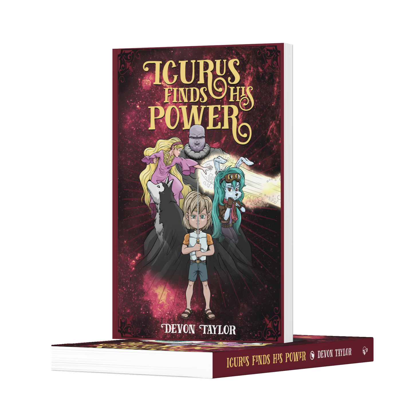 Icurus Finds His Power- Paperback (Autographed)