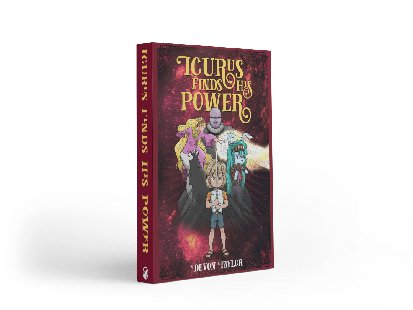 Icurus Finds His Power- Hardcover + Color Interior