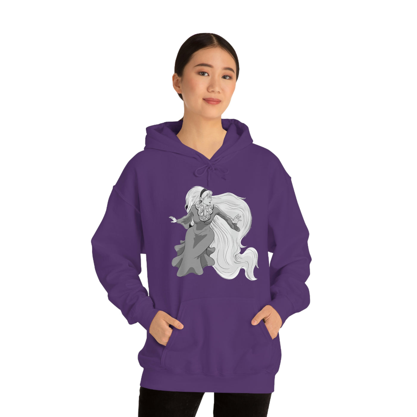 Light Goddess Unisex Heavy Blend™ Hooded Sweatshirt