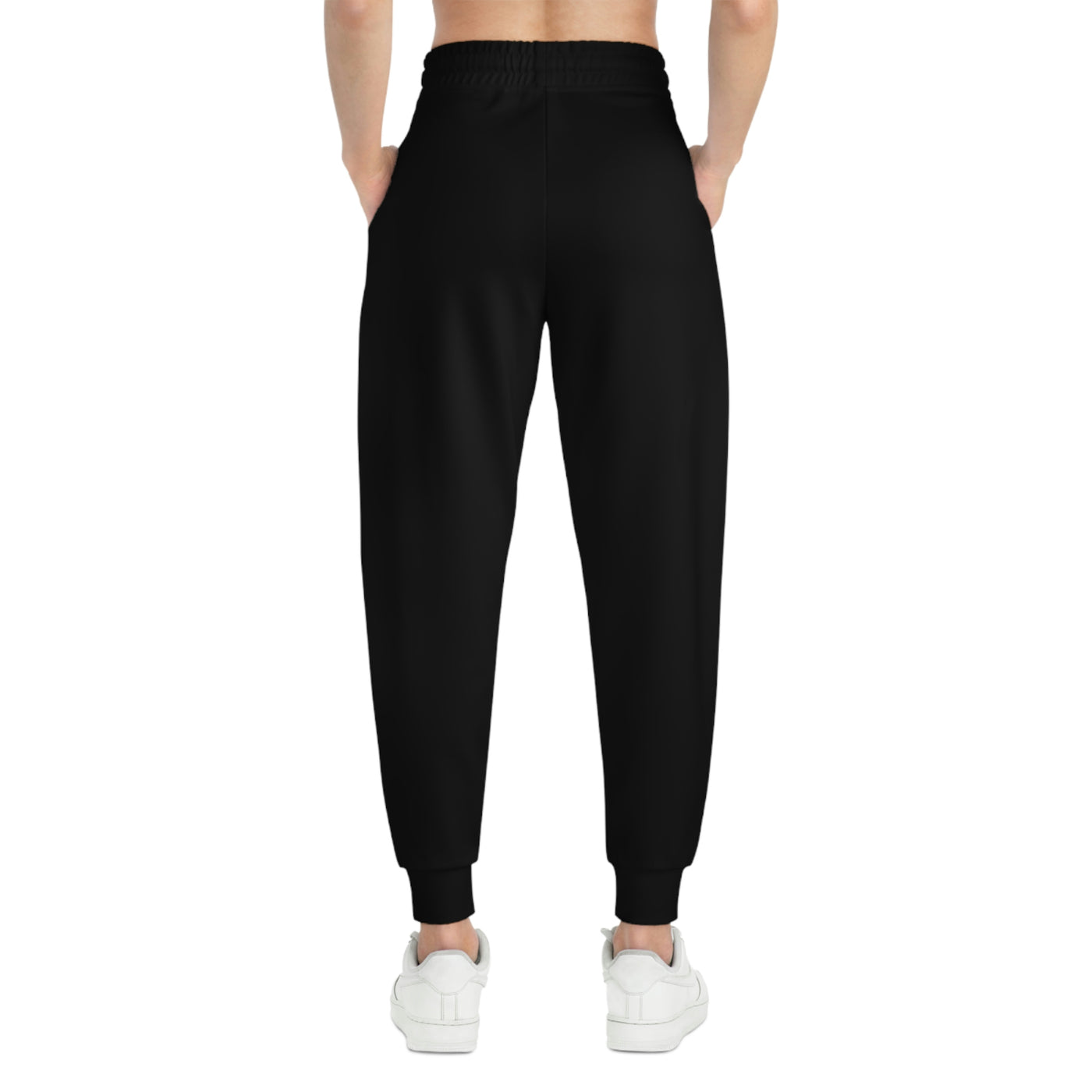 Icurus Black Athletic Joggers (AOP)