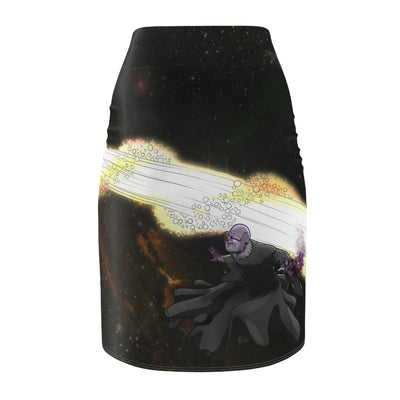 Light Goddess & Nimron Galaxy Women's Pencil Skirt