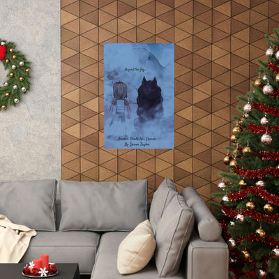 Icurus and Juno Fog Premium Matte Vertical Poster